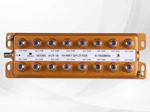 16 Way Splitter 5–1000 MHz – AC/DC Blocked