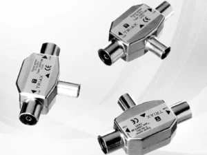 TRIAX 102 FF/M – 2 Way Splitter with Female IEC Outputs