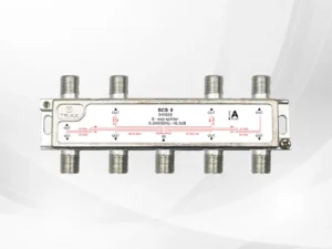 TRIAX 8 Way Splitter 5–2400 MHz – Through Power Outputs to Input