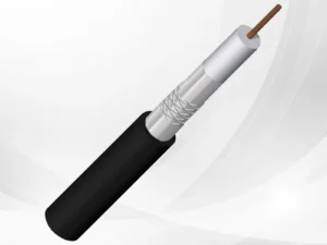 TRIAX RG11 PE Black CCS-CuSn 305m Coaxial Cable