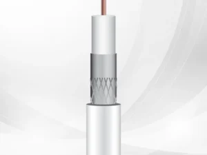 TRIAX RG6/U White 100m Coaxial Cable – External Installation
