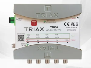 TRIAX TDC4 dSCR / Quad / Quattro Optical Converter