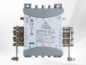 TMS 5×12 C EB Multiswitch, Cascade, 5 Inputs, 12 Subscriber Outputs, Earth Bond Bars