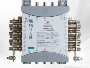 TMS 5×16 C EB Multiswitch, Cascade, 5 Inputs, 16 Subscriber Outputs, Earth Bond Bars