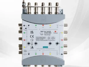 TMST 5×2 TAP EB – 5 Input, 2 Way Tap (12–30 dB Attenuation), Earth Bond Bars