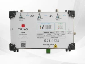 TRIAX TOCT Optical Combined Transmitter with AGC (Satellite + Terrestrial)