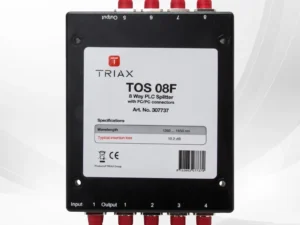 TRIAX TOS 08F 8-Way PLC Splitter FC/PC