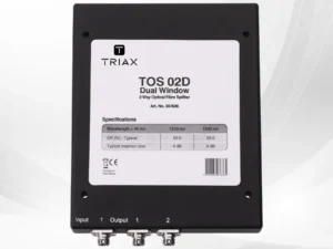 TRIAX TOS 02D Optical 2-Way Dual FC/PC Splitter