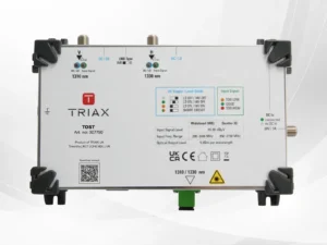 TRIAX TOST Optical Satellite Transmitter with AGC