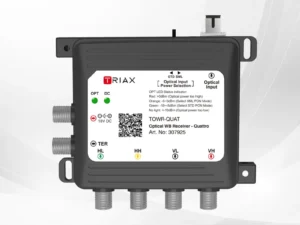 TRIAX TOWR-QUAT Optical WB+ Receiver – Quattro
