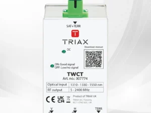 TRIAX TWCT Wideband Optical Converter with Separate Terrestrial